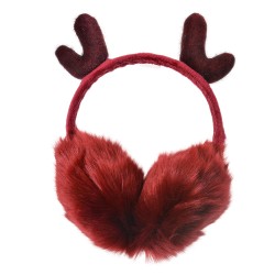 Juleeze Cache-oreilles pour enfants one size Rouge Polyester