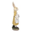 Clayre & Eef Figur Kaninchen 38 cm Beige Gelb Polyresin