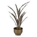 Clayre & Eef Plante artificielle 63 cm Couleur or Fer