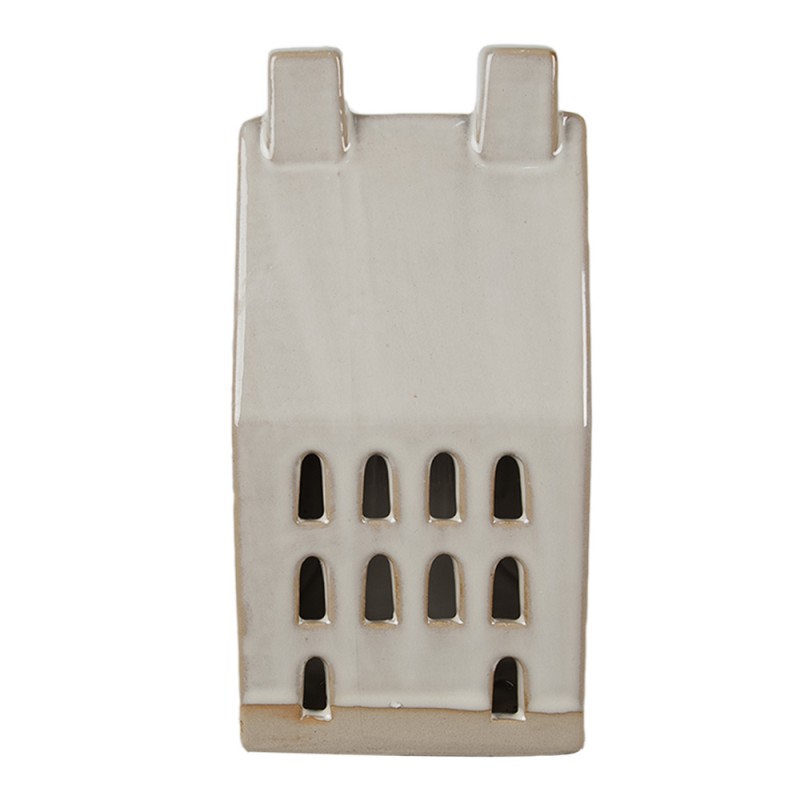 Clayre & Eef Decoratie Huis 15 cm Beige Porselein