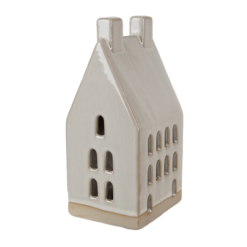 Clayre & Eef Decoratie Huis 15 cm Beige Porselein