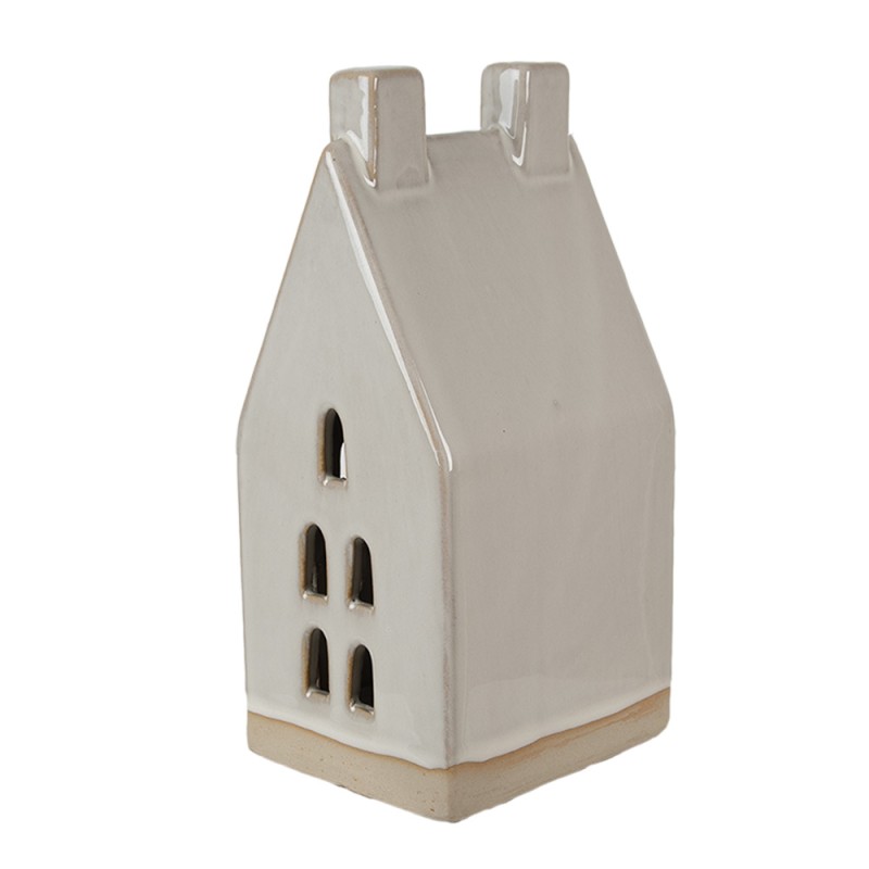 Clayre & Eef Decoratie Huis 15 cm Beige Porselein