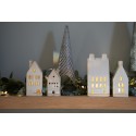 Clayre & Eef Decoratie Huis 15 cm Beige Porselein