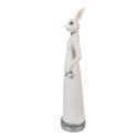 Clayre & Eef Figurine Rabbit 41 cm White Polyresin