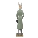 Clayre & Eef Figurine Rabbit 36 cm Beige Green Polyresin