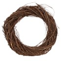 Clayre & Eef Wreath Ø 30 cm Brown Wood