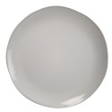 Clayre & Eef Dinner Plate Ø 28 cm Grey Ceramic Round
