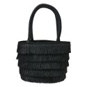 Juleeze Handtasche Schwarz Polyester