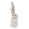 Clayre & Eef Figur Kaninchen 46 cm Weiß Polyresin