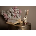 Clayre & Eef Figur Kaninchen 28 cm Weiß Goldfarbig Polyresin