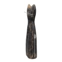 Clayre & Eef Decorative Figurine Cat 31 cm Black Wood