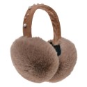 Juleeze Earmuffs for Girls Brown Polyester