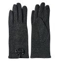 Juleeze Winterhandschuhe 8x24 cm Grau Baumwolle Polyester