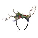 Clayre & Eef Headband Girl Green Plastic Branches