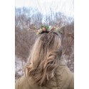Clayre & Eef Headband Girl Green Plastic Branches