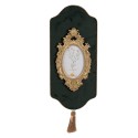 Clayre & Eef Photo Frame 10x15 cm Green Gold colored Plastic Glass
