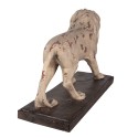 Clayre & Eef Figurine décorative Lion 55x23x40 cm Beige Marron Matériau céramique