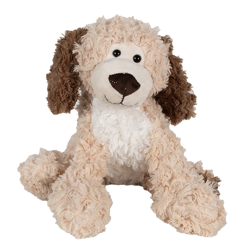 Clayre & Eef Peluche Cane 26 cm Marrone Peluche