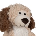 Clayre & Eef Knuffel Hond 26 cm Bruin Pluche