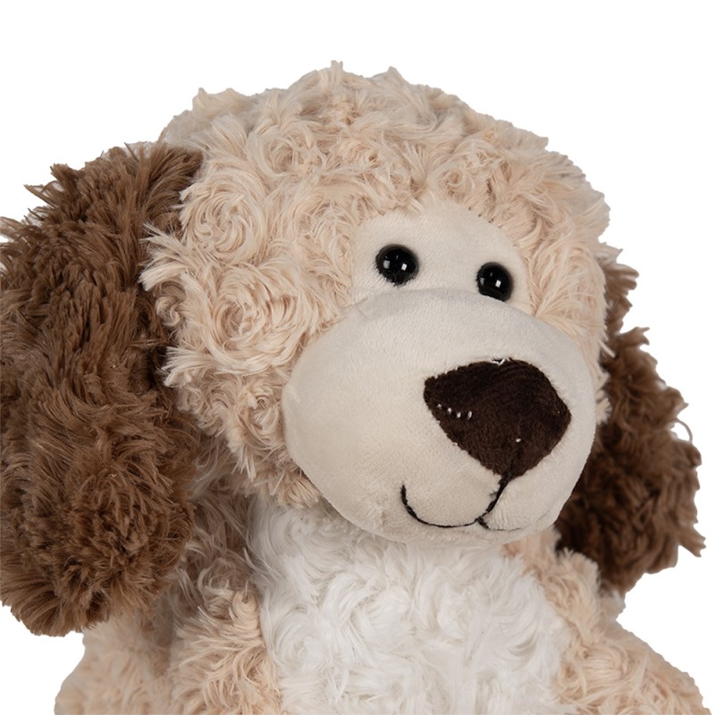 Clayre & Eef Stuffed toy Dog 26 cm Brown Plush