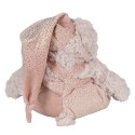 Clayre & Eef Knuffel Beer 22 cm Roze Pluche