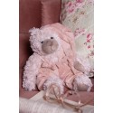 Clayre & Eef Peluche Ours 22 cm Rose Peluche