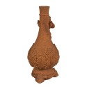 Clayre & Eef Candle holder 23 cm Brown Polyresin Angel