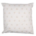 Clayre & Eef Cushion Cover 45x45 cm White Polyester Rabbits