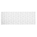 Clayre & Eef Table Runner 50x140 cm White Grey Cotton Cat