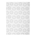 Clayre & Eef Tea Towel  50x70 cm White Grey Cotton Dog