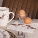 Clayre & Eef Egg Cup Ø 5x6 cm Glass