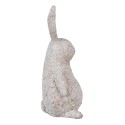 Clayre & Eef Figurine Lapin 26 cm Beige Polyrésine