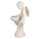 Clayre & Eef Decorative Figurine Angel 43x43x75 cm White Ceramic material