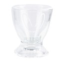 Clayre & Eef Egg Cup Ø 5x6 cm Transparent Glass Rabbit