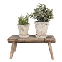 Clayre & Eef Plant Table 38x17x17 cm Brown Wood