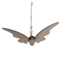Clayre & Eef Decorative Pendant Butterfly 21x3x15 cm Brown Wood