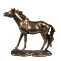 Clayre & Eef Statuetta decorativa Cavallo 34x10x32 cm Marrone Poliresina