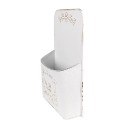 Clayre & Eef Plant Holder 27x9x41 cm White Metal Rectangle