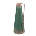 Clayre & Eef Decoration can 14x12x31 cm Green Metal