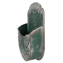 Clayre & Eef Porte-plante 28x9x41 cm Vert Métal