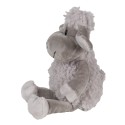 Clayre & Eef Knuffel Schaap 10x15x19 cm Grijs Pluche