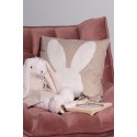 Clayre & Eef Peluche Lapin 20x22x26 cm Beige Peluche