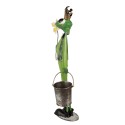 Clayre & Eef Figurine décorative Grenouille 67 cm Vert Fer