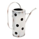 Clayre & Eef Decorative Watering Can 36x13x34 cm White Iron