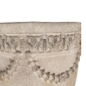 Clayre & Eef Wall flowerpot 73 cm Beige Ceramic material Semicircle
