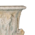 Clayre & Eef Vaso da parete 77 cm Beige Materiale ceramico Semicerchio