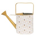 Clayre & Eef Decorative Watering Can 33x12x32 cm White Metal Bees