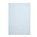 Clayre & Eef Tea Towel  47x70 cm Blue Cotton Hearts