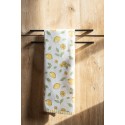 Clayre & Eef Tea Towel  47x70 cm Beige Cotton Lemons