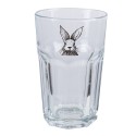 Clayre & Eef Verre d'eau 300 ml Transparent Verre Lapin